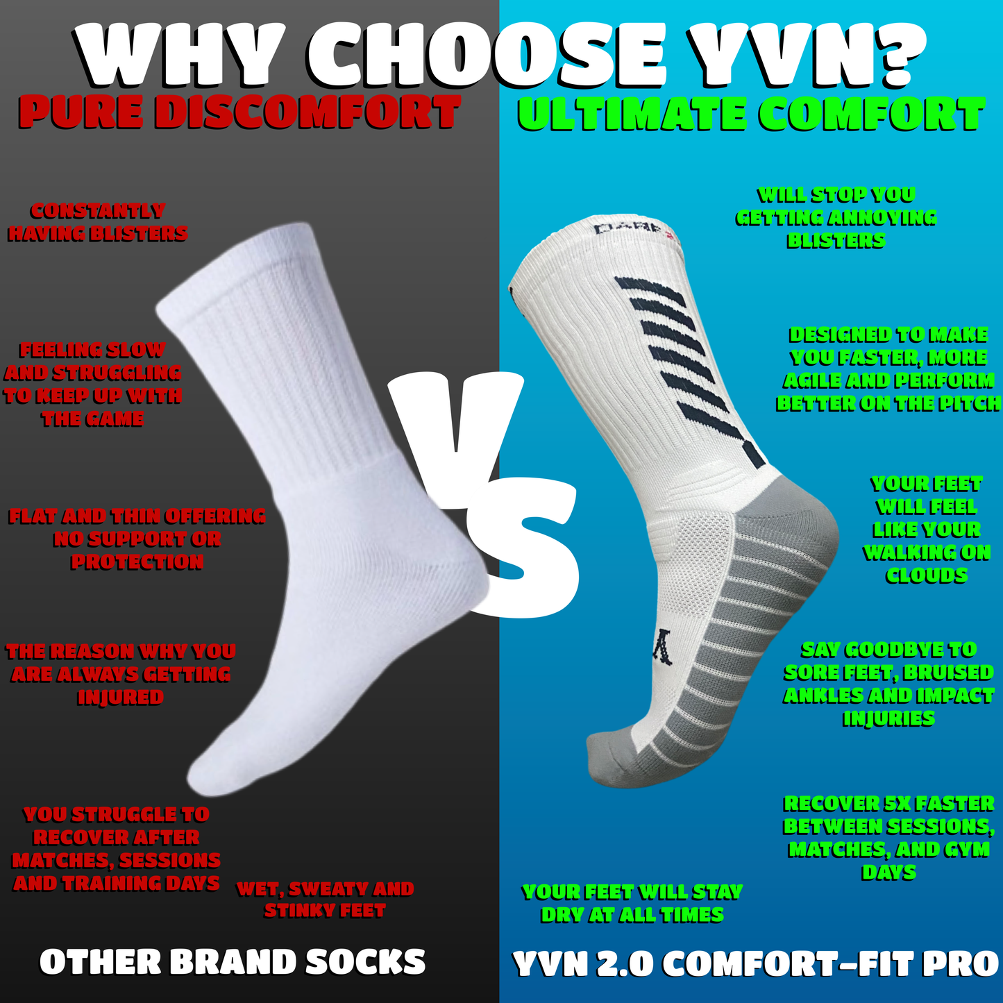 Comfort-Fit 2.0 PRO Midcalf - White