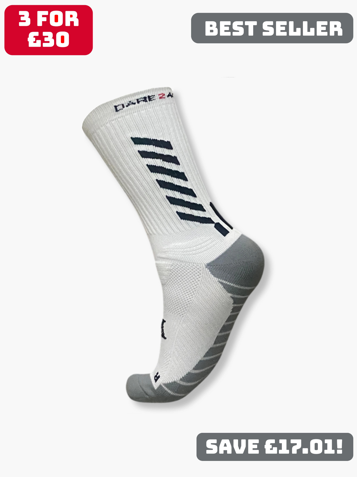 D2A 2.0 Comfort-Fit PRO Midcalf Length Sock
