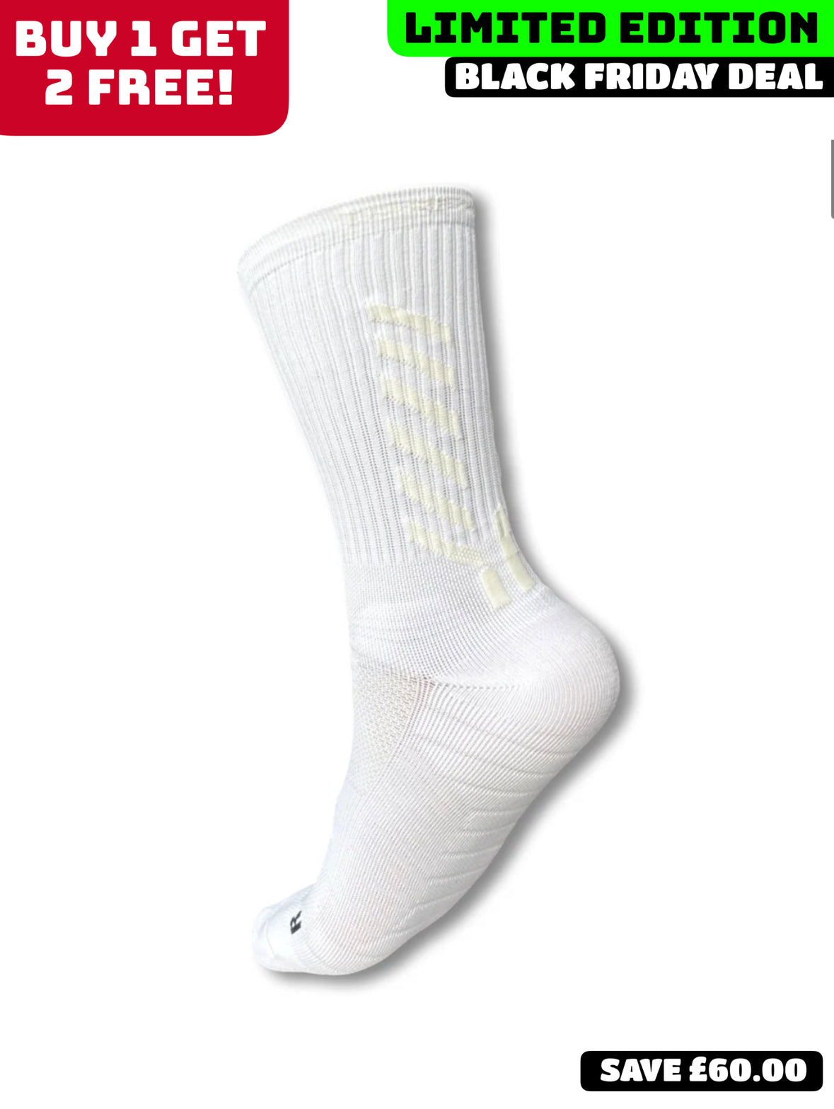 Comfort-Fit 2.0 PRO Midcalf Length - Whiteout